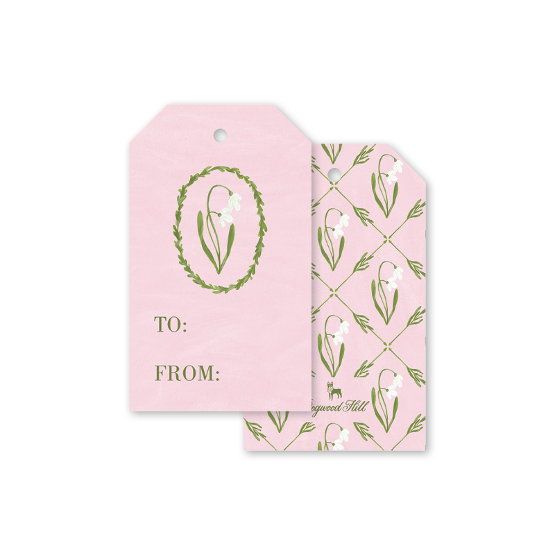 Snowdrop Meadow Gift Tags - Pack of 8