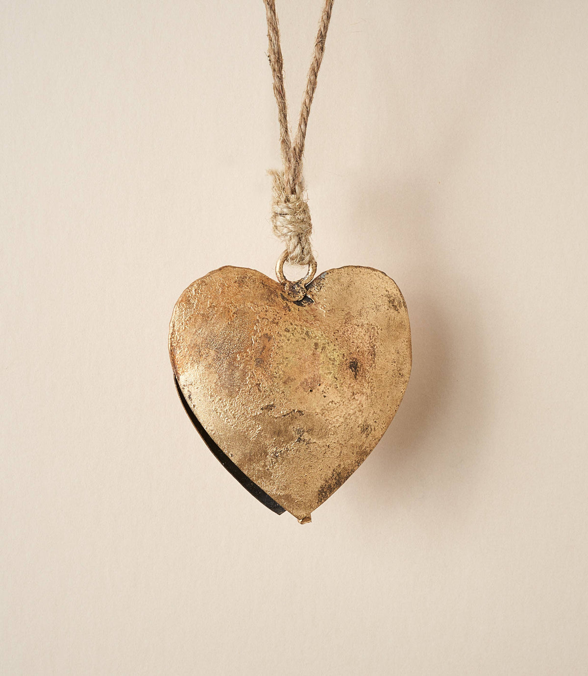 Alaya Heart Wind Chime - Rustic Bell
