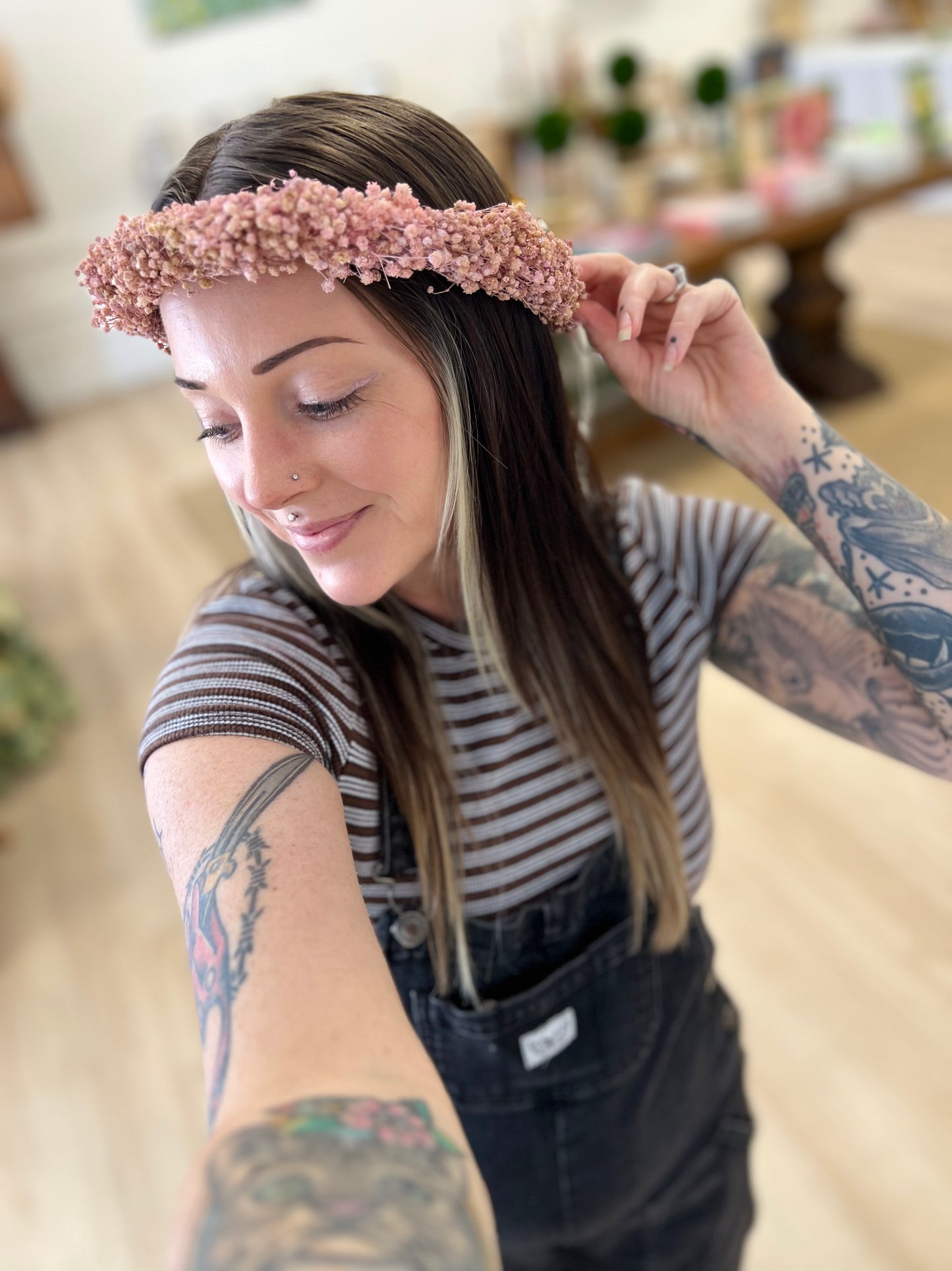 Rhythm & Roots 2026 Flower Crown - Dried Flowers