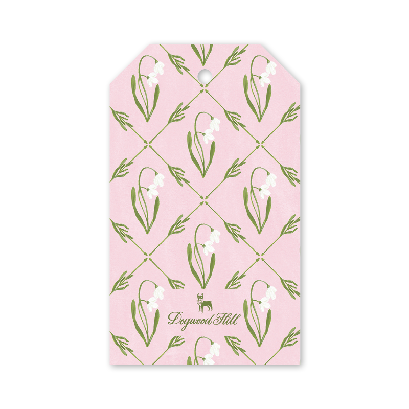 Snowdrop Meadow Gift Tags - Pack of 8